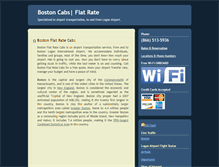 Tablet Screenshot of boston-cabs.com